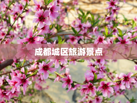 成都城区旅游景点